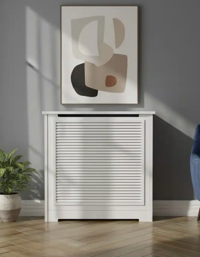 cubreradiador clasico mallorquina blanco