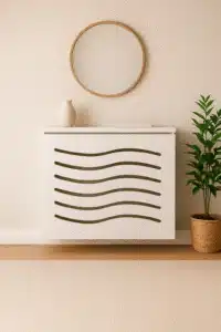 cubreradiador suspendido moderno