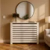 Cubreradiadores modernos blancos de diseño elegante para decoración del hogar